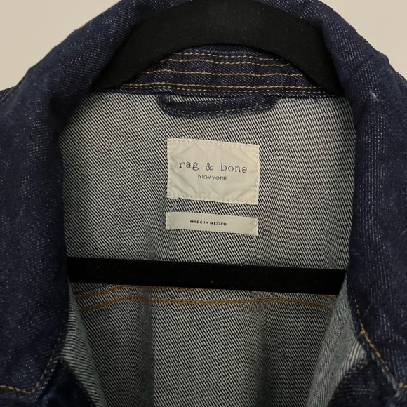 Rag & Bone Men’s denim blue jeans Jacket - Picture 11 of 13